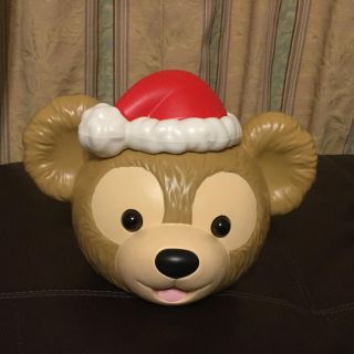 ディズニー(Disney)のポップコーンケース  クリスマス ダッフィ(キャラクターグッズ)