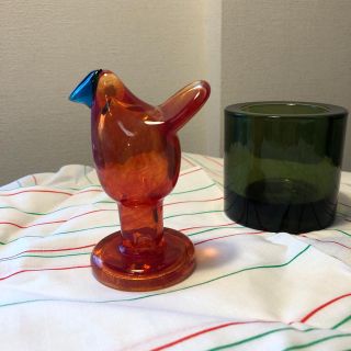 イッタラ(iittala)のシエッポ 脚付 イッタラバード(置物)