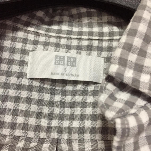 UNIQLO(ユニクロ)のユニクロ コットンリネンシャツ メンズS メンズのトップス(シャツ)の商品写真