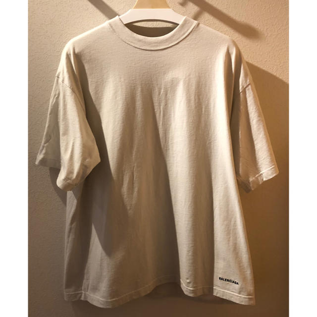 2019ss BALENCIAGA 刺繍 オーバー サイズ Tシャツトップス