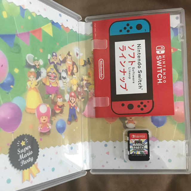 Nintendo Switch(ニンテンドースイッチ)のマリオパーティー エンタメ/ホビーのゲームソフト/ゲーム機本体(家庭用ゲームソフト)の商品写真