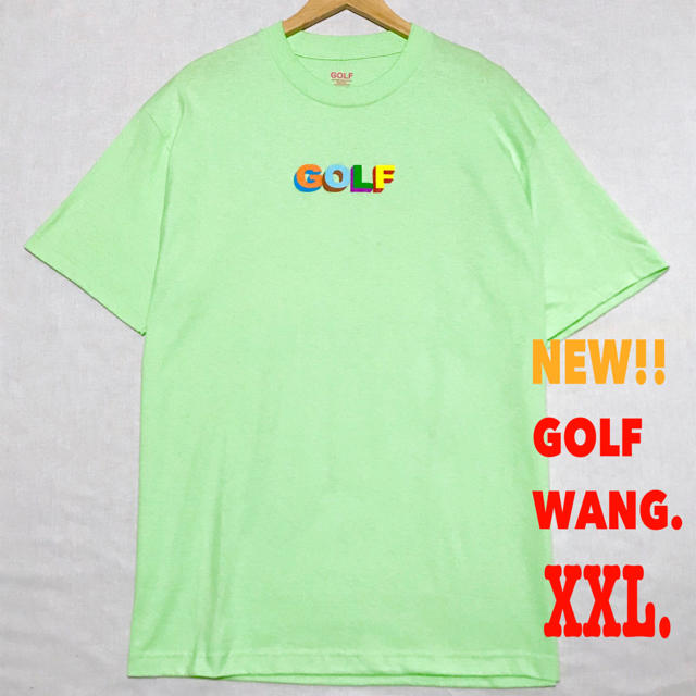 XXL相当 新品 GOLF WANG 3Dプリント Tシャツ 正規品