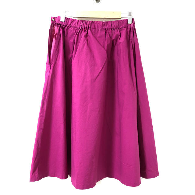 ROPE’(ロペ)の濃い紫 膝丈スカート レディースのスカート(ひざ丈スカート)の商品写真
