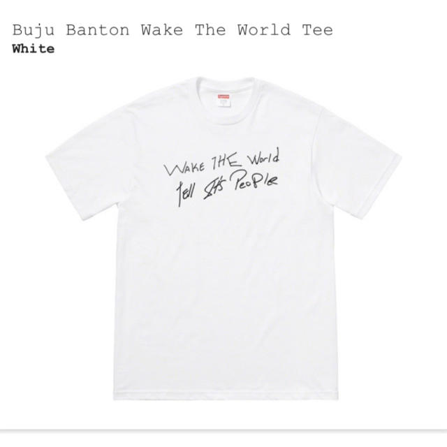 Supreme(シュプリーム)のsupreme wake the world tee メンズのトップス(Tシャツ/カットソー(半袖/袖なし))の商品写真