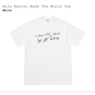 シュプリーム(Supreme)のsupreme wake the world tee(Tシャツ/カットソー(半袖/袖なし))