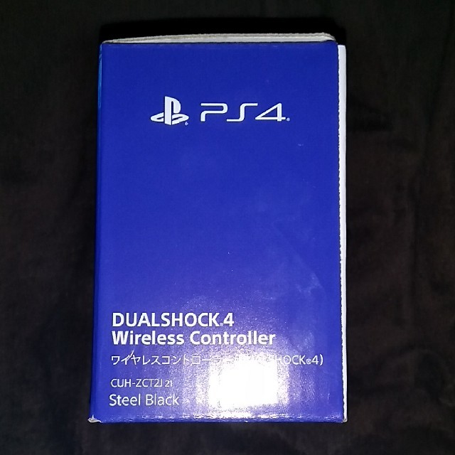 【貴重限定色】SteelBlack 2J21 PS4 DualShock4 新品