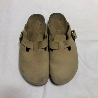 ビルケンシュトック(BIRKENSTOCK)のBIRKENSTOCK ビルケンシュトック サンダル ボストン レザー ベージュ(サンダル)