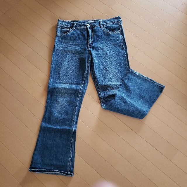 デニム　大きいサイズ レディースのパンツ(デニム/ジーンズ)の商品写真