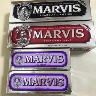 マービス(MARVIS)のマービス 85ml×2本 25ml×2本(歯磨き粉)