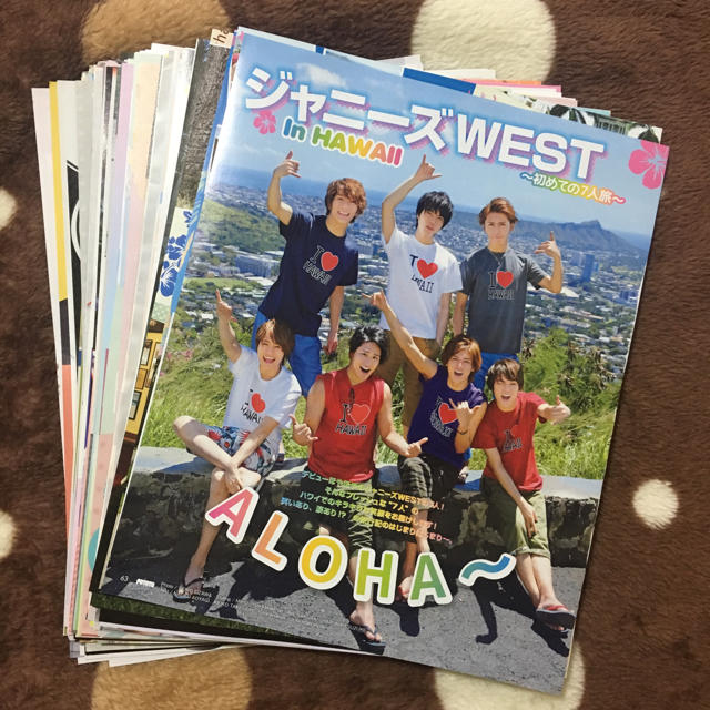 Myojo　ポポロ　切り抜き-　2015.７月号　ジャニーズWEST