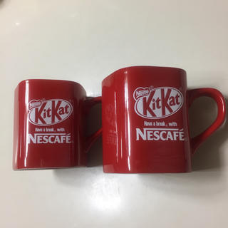 ネスレ(Nestle)のネスカフェ、キットカット コラボマグカップ(グラス/カップ)