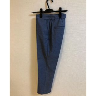 プラステ(PLST)のplst リネンブレンドスティックパンツ(クロップドパンツ)