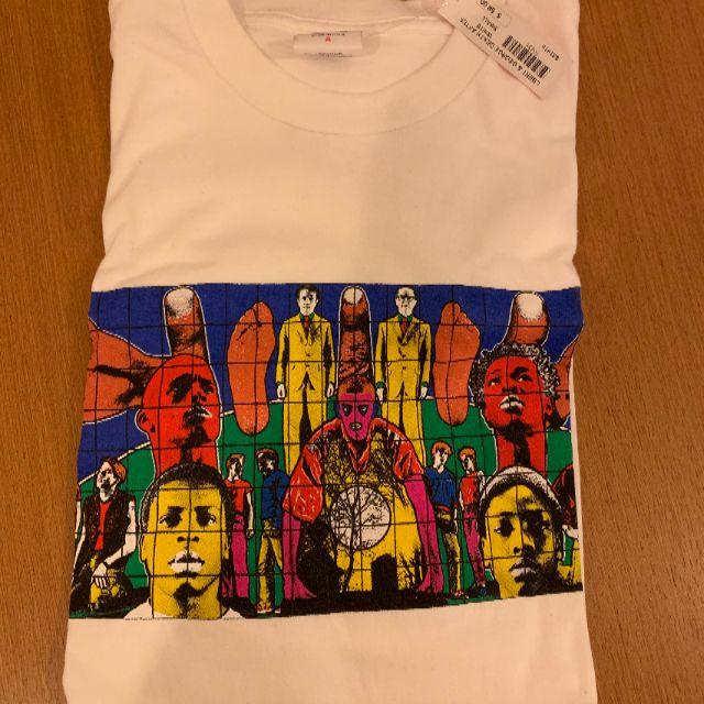 Supreme(シュプリーム)のGilbert & George Supreme DEATH White S メンズのトップス(Tシャツ/カットソー(半袖/袖なし))の商品写真