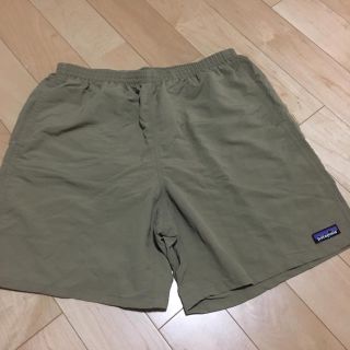 パタゴニア(patagonia)のパタゴニア  バギーズショーツ  7インチ  新品  M ベージュ(ショートパンツ)