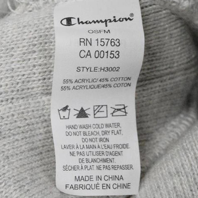 新品未使用 Supreme Champion ニット帽
