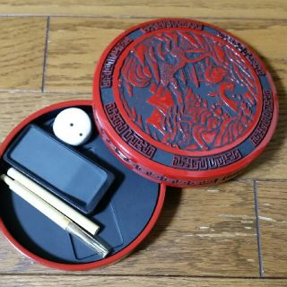 再再お値下げ鎌倉彫り書道セット(書道用品)