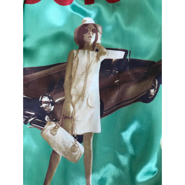 ✩.*˚レア プリント サテン調フレア ミモレ丈スカート✩.*˚ レディースのスカート(ひざ丈スカート)の商品写真