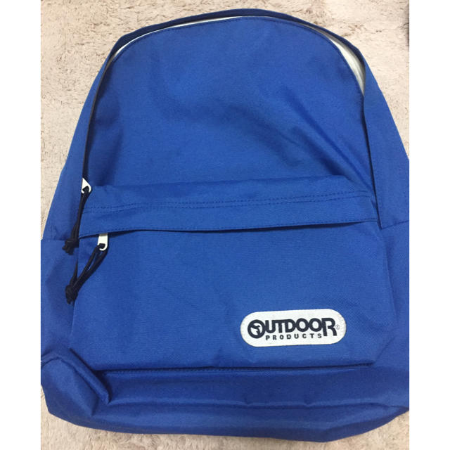 OUTDOOR PRODUCTS(アウトドアプロダクツ)のOUTDOOR & earthコラボリュック  ブルー レディースのバッグ(リュック/バックパック)の商品写真