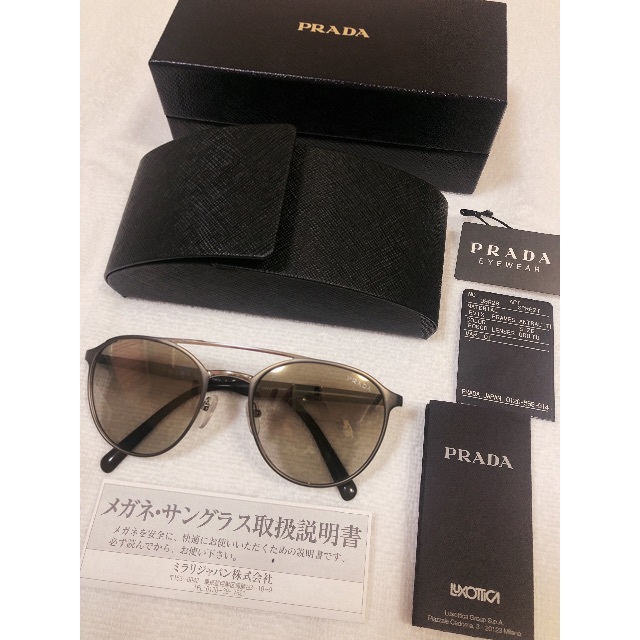 PRADA - 【美品】PRADA サングラス ティアドロップ プラダ