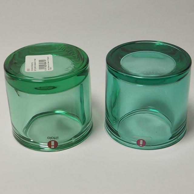 iittala - モンドングリーン&ライトグリーン iittala kivi イッタラの