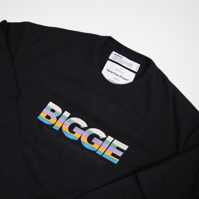 UNUSED(アンユーズド)のDAIRIKU BIGGIE Layered T-shirt black メンズのトップス(Tシャツ/カットソー(七分/長袖))の商品写真