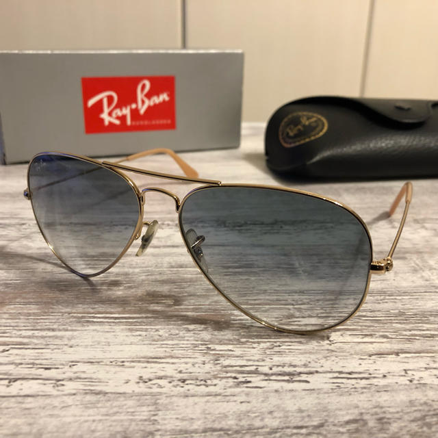 Ray-Ban(レイバン)の【試着のみ】レイバン アビエーター ティアドロップ メンズのファッション小物(サングラス/メガネ)の商品写真