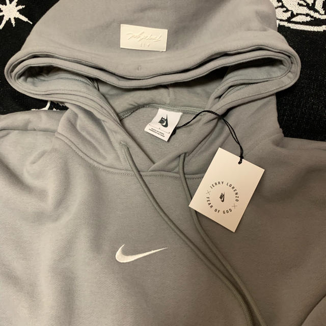 nike fear of god double hood