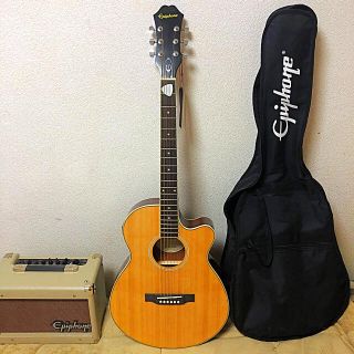 エピフォン(Epiphone)のエピフォン アコースティックギター アンプ 新品未使用 ギターポリッシュ(アコースティックギター)