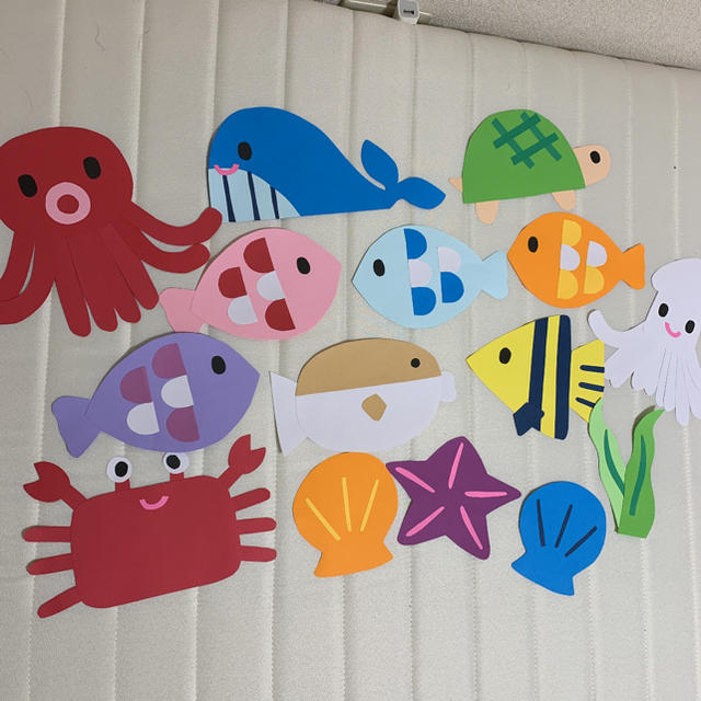 魚 海の生き物 壁面飾りの通販 By Saaa S Shop ラクマ