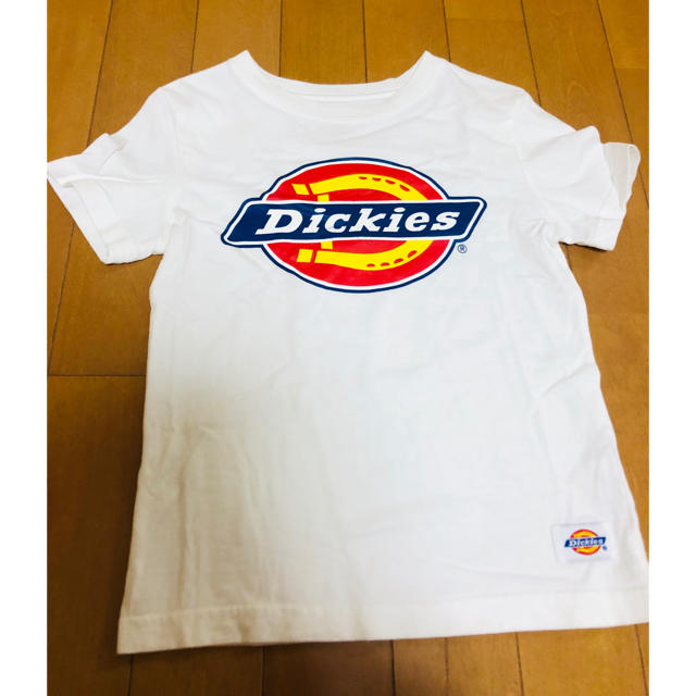 Dickies(ディッキーズ)のDickies ロゴ白T 110cm キッズ/ベビー/マタニティのキッズ服男の子用(90cm~)(Tシャツ/カットソー)の商品写真