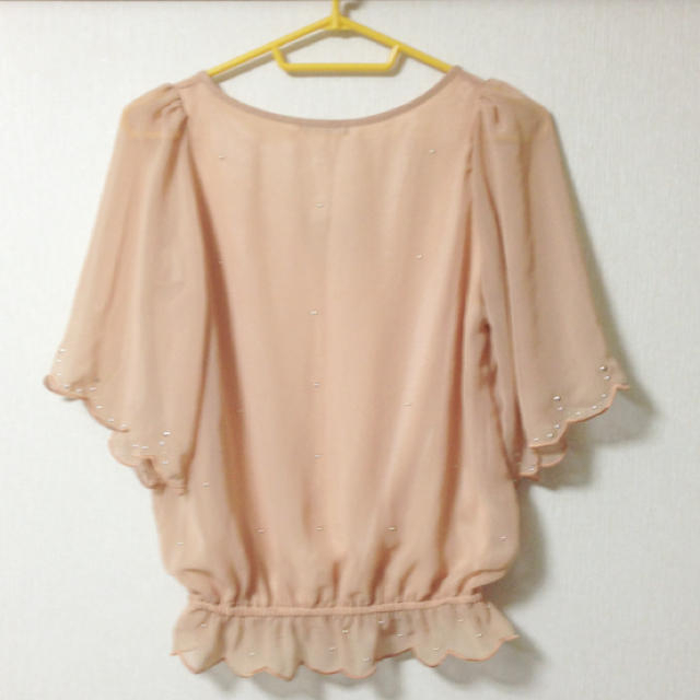 INGNI(イング)の♡INGNI 未使用シフォントップス♡ レディースのトップス(シャツ/ブラウス(半袖/袖なし))の商品写真