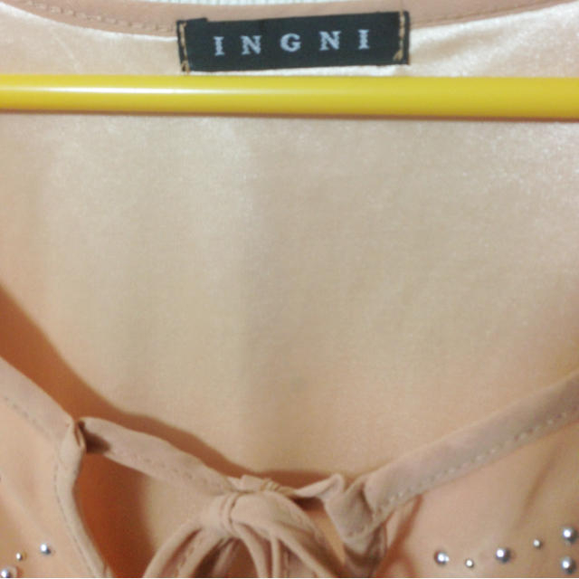 INGNI(イング)の♡INGNI 未使用シフォントップス♡ レディースのトップス(シャツ/ブラウス(半袖/袖なし))の商品写真