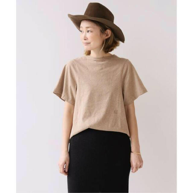 Deuxieme Classe TOTEME COTTON Tシャツ ベージュ