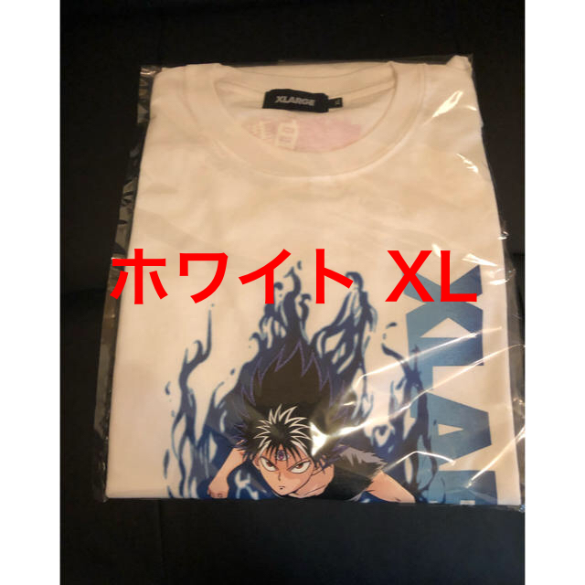 XLARGE(エクストララージ)の新品即日発送 エクストララージ  幽遊白書 ホワイト XL メンズのトップス(Tシャツ/カットソー(半袖/袖なし))の商品写真