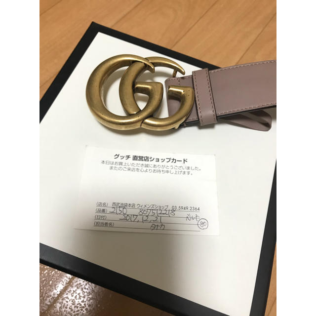 Gucci(グッチ)のGGレディース ベルト レディースのファッション小物(ベルト)の商品写真