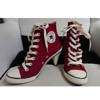 コンバース(CONVERSE)のCONVERSE ハイヒール 23.5(スニーカー)