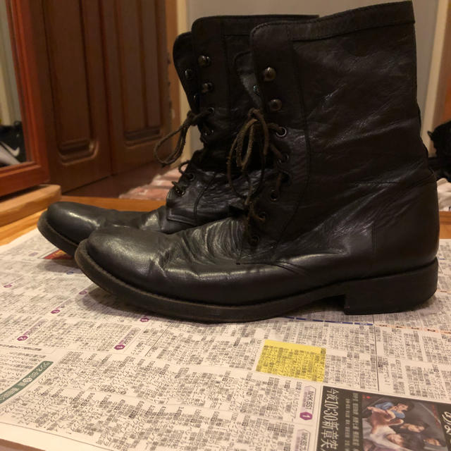 yohji yamamoto Y's カーフレザーブーツ | hartwellspremium.com