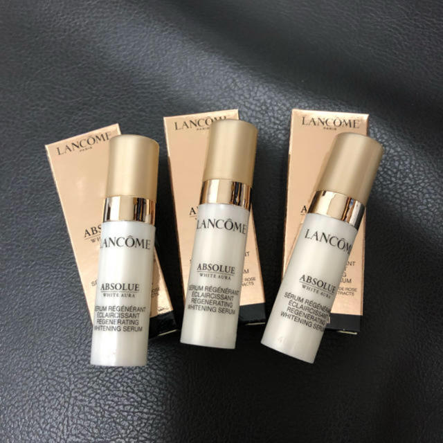 LANCOME(ランコム)の新品❤️ランコム アプソリュ ホワイトオーラ エッセンス 5ml×3本 コスメ/美容のスキンケア/基礎化粧品(美容液)の商品写真