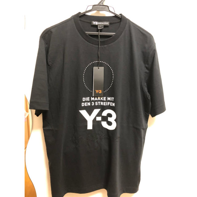 【新品】 Y-3 18ss ロゴT LサイズTシャツ/カットソー(半袖/袖なし)