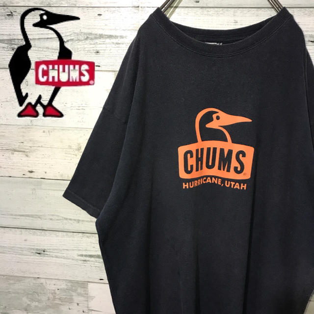 CHUMS(チャムス)の【イケ様専用】チャムス CHUMS☆ビッグロゴ ロゴタグ ビッグサイズ Tシャツ メンズのトップス(Tシャツ/カットソー(半袖/袖なし))の商品写真