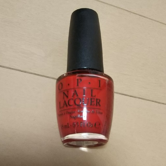 OPI(オーピーアイ)のO・P・I マニキュア ネイルラッカー 赤色 NL N25 コスメ/美容のネイル(マニキュア)の商品写真