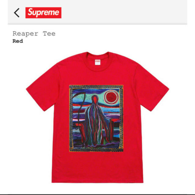 supreme Reaper tee シュプリーム　リーパー　Tシャツ