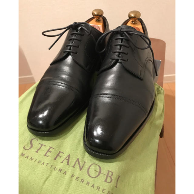 STEFANO BRANCHINI - ステファノビ ストレートチップ 高級革靴の通販