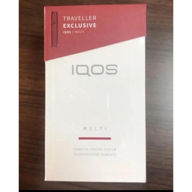 新品・未使用・未開封】iQOS 3 本体 空港限定カラー レッド 国内正規品-