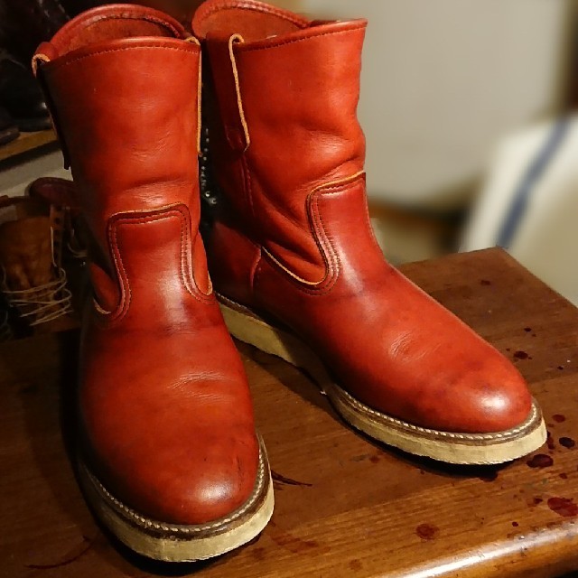 良品◆犬タグ◆REDWING 8E(26～27cm)レッドウィング 866メンズ