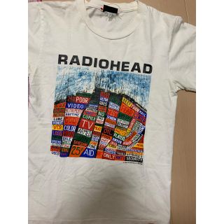 アベイシングエイプ(A BATHING APE)の激レアSサイズ！Radiohead Tシャツ wall  of  fame(Tシャツ/カットソー(半袖/袖なし))