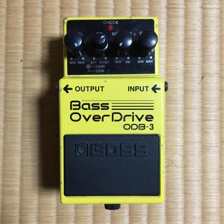 ボス(BOSS)のBoss Bass Over Drive(ベースエフェクター)