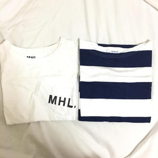 マーガレットハウエル(MARGARET HOWELL)のMHL &orlval ティシャツセット(Tシャツ(半袖/袖なし))