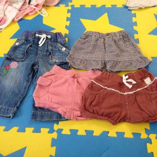 ベビーギャップ(babyGAP)のボトムス4枚セット♡80(パンツ)