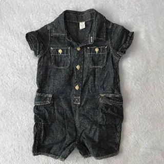 ベビーギャップ(babyGAP)のデニムロンパース(ロンパース)